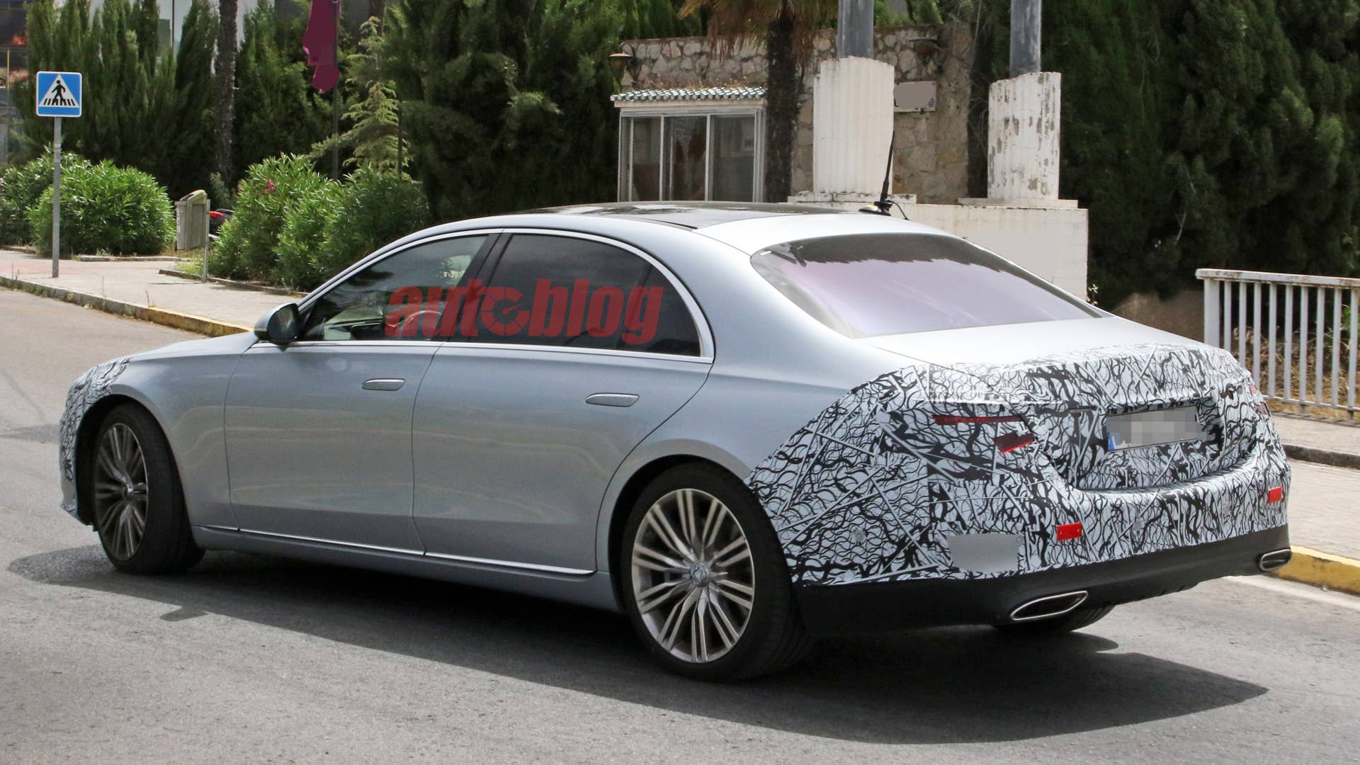 2021 Mercedes-Benz S-Class prototype