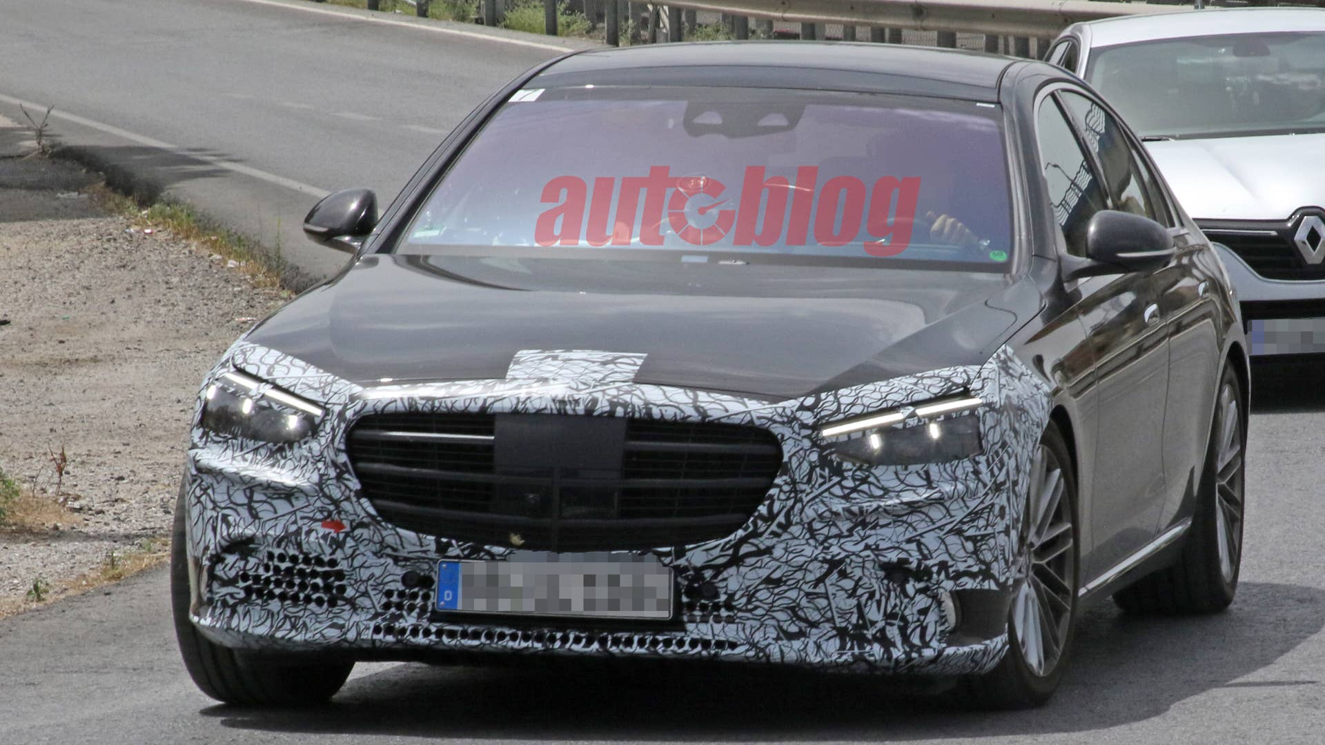 2021 Mercedes-Benz S-Class prototype
