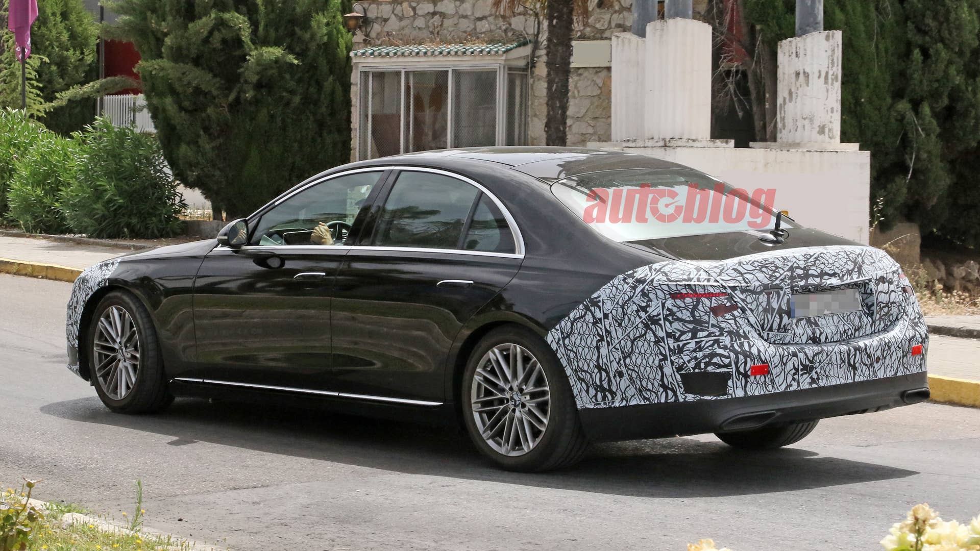 2021 Mercedes-Benz S-Class prototype