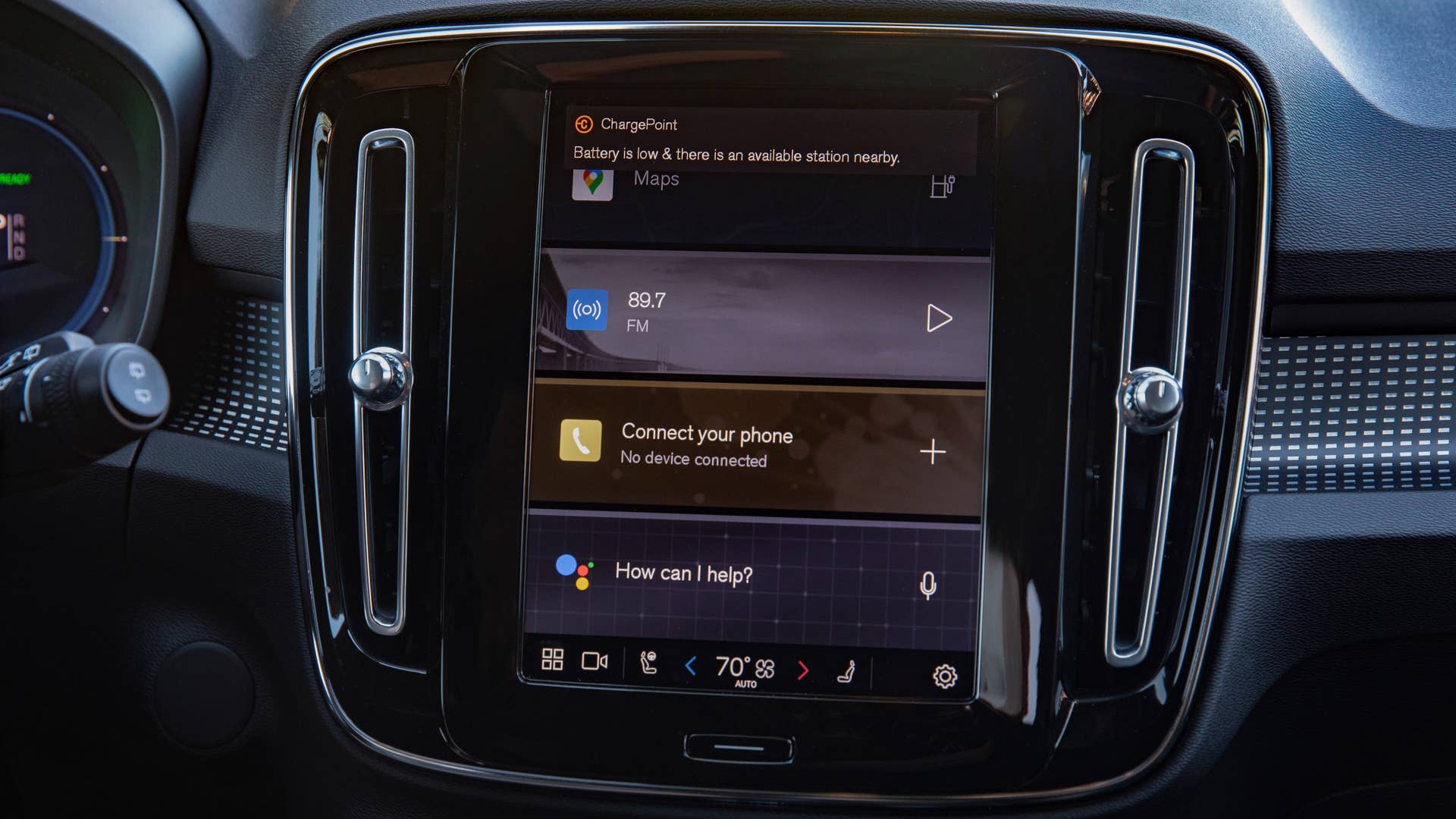 ChargePoint in-car app