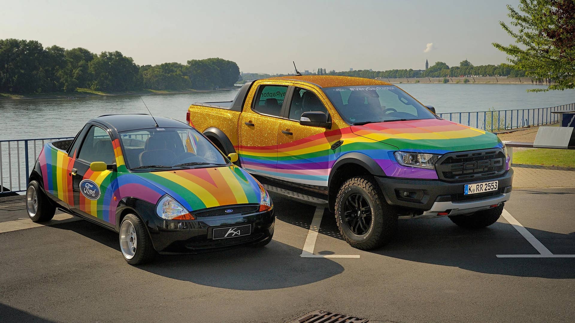 Ford actually built a 'Very Gay Raptor' in response to an internet ...