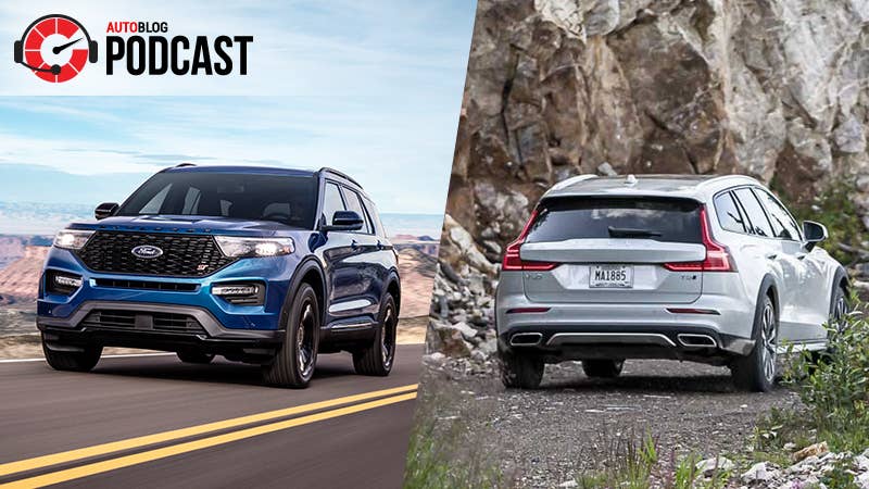 Ford Explorer ST and Volvo V60 Cross Crountry