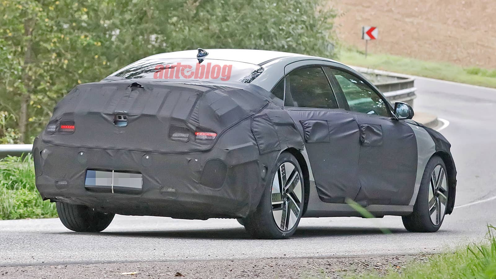 Hyundai Ioniq 6 prototype