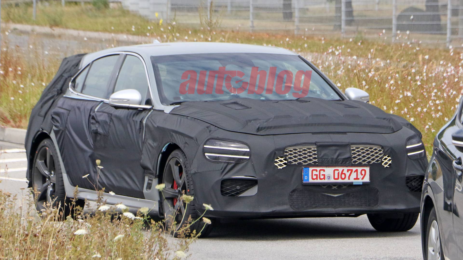 Genesis G70 wagon spy photo