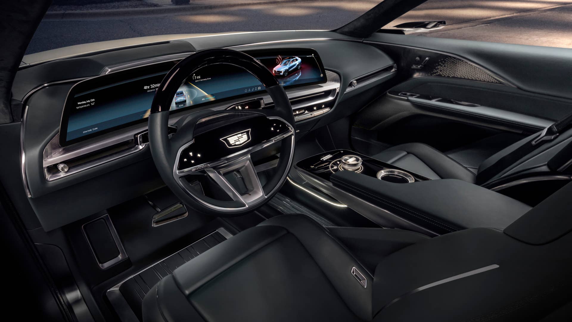 The Cadillac Lyriq luxury crossover will be the brand's first all-electric vehicle when it launches in 2022.