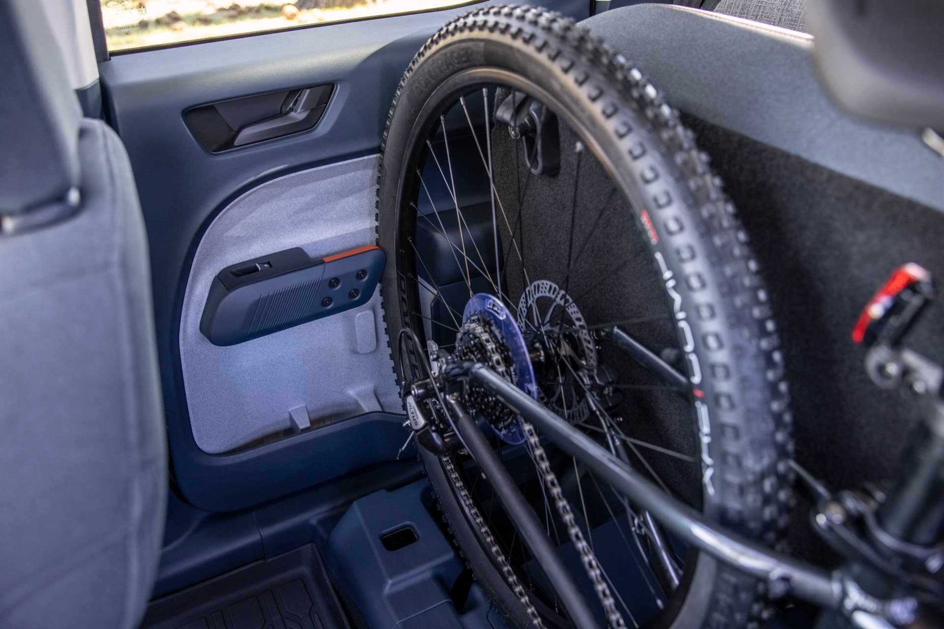 2022 Ford Maverick Hybrid XLT interior. Preproduction vehicle with optional equipment shown. Available fall 2021.