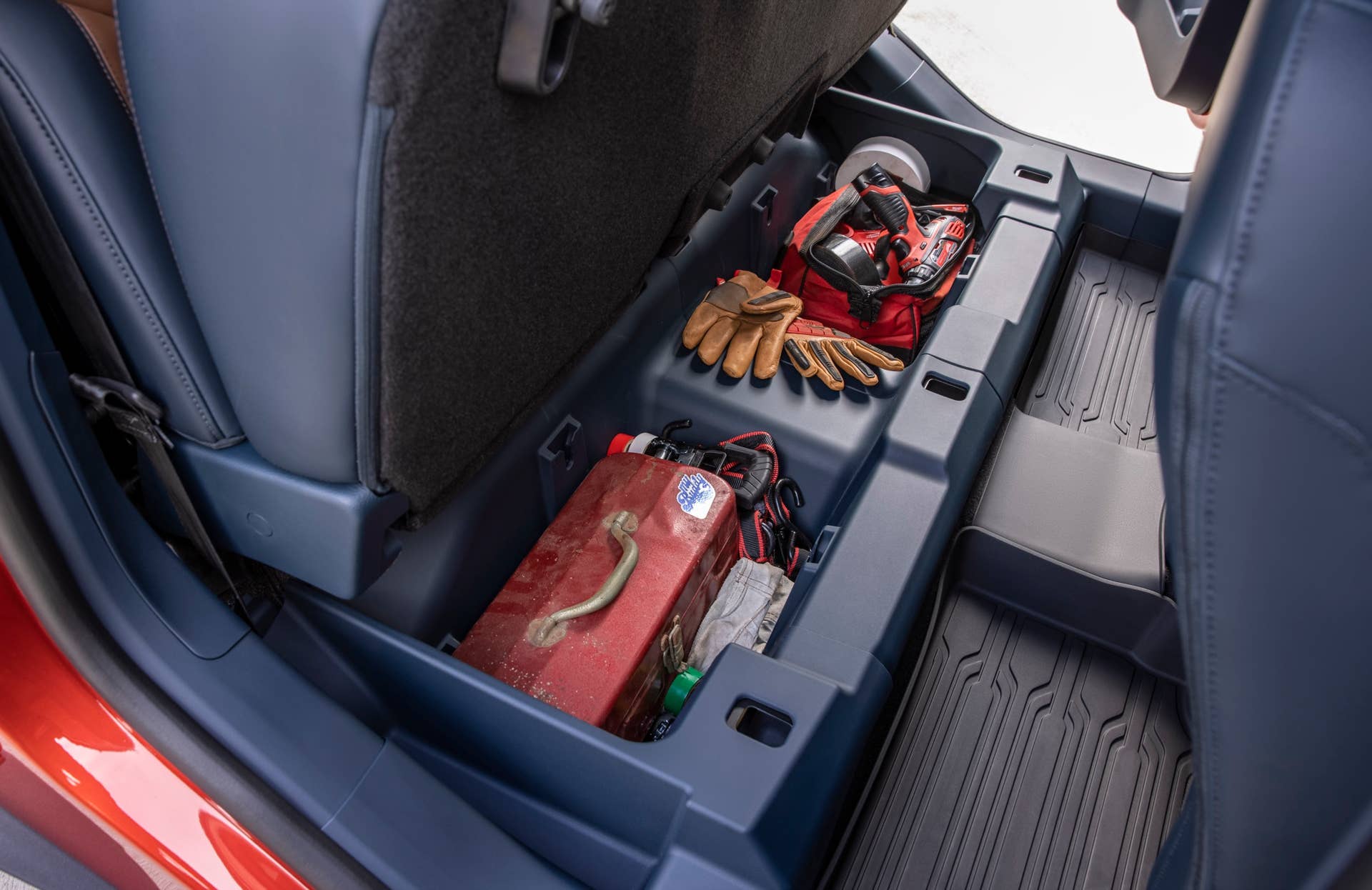 2022 Ford Maverick 2L-EcoBoost AWD Lariat interior. Preproduction vehicle with optional equipment shown. Available fall 2021.