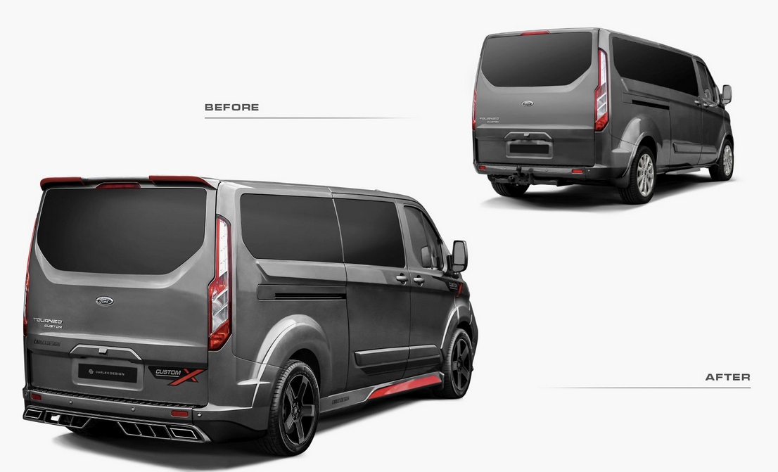 Ford Transit van gets an ST-style makeover - Autoblog