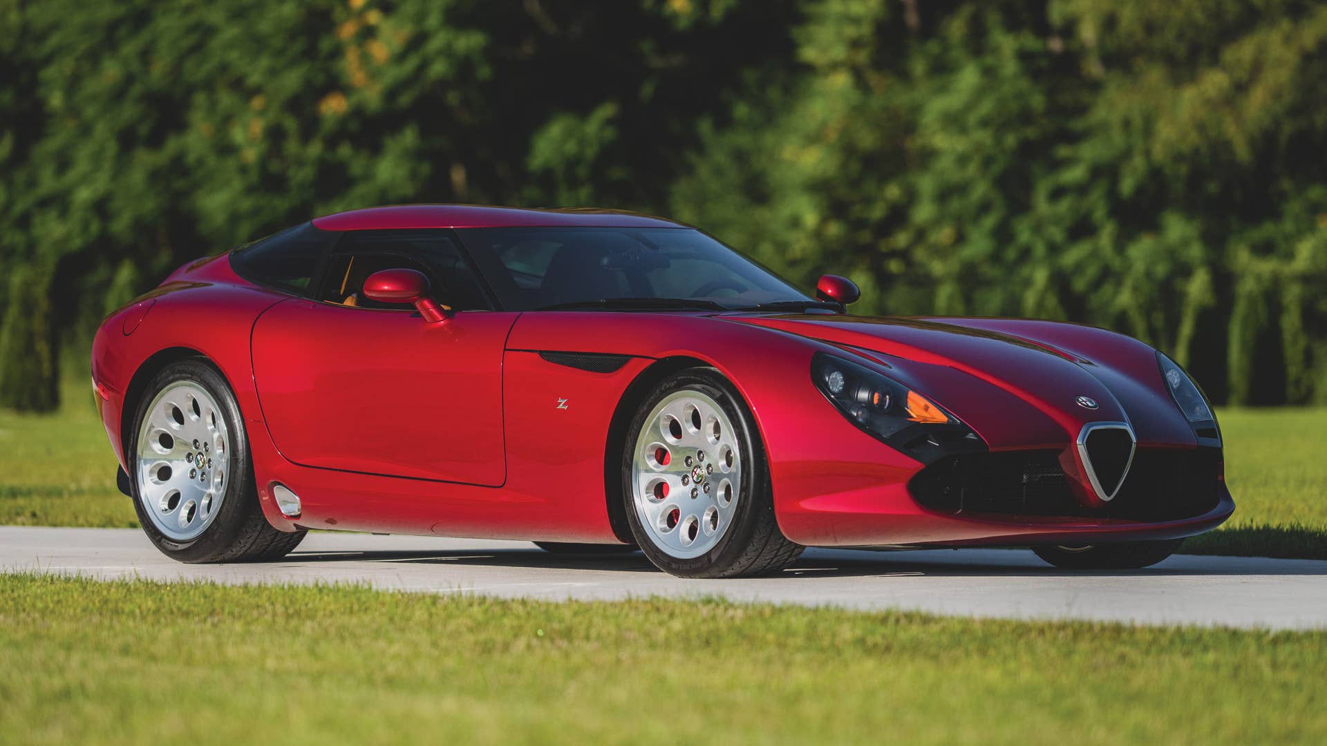 Dodge Viper-based 2010 Alfa Romeo TZ3 Stradale Zagato rarity could