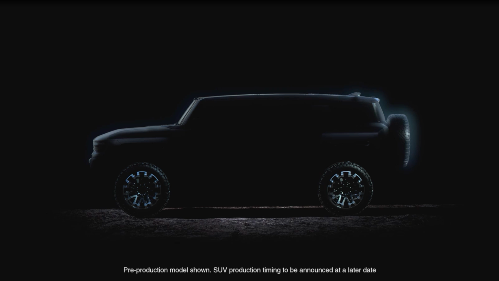 GMC Hummer pickup and SUV previewed in video, set to be revealed in ...