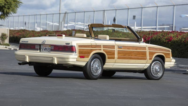 1986 Chrysler LeBaron Town & Country Convertible