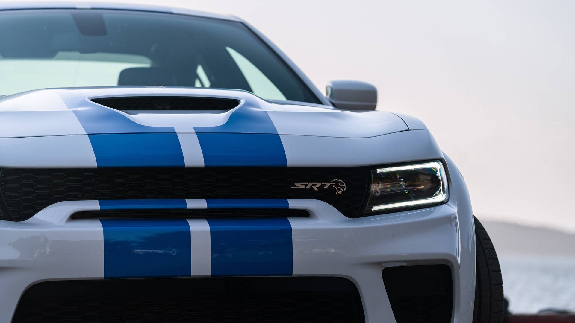 Beyond its menacing stance, the newly designed front fascia on the Charger SRT Hellcat Widebody includes a new mail-slot grille, providing the most direct route for cool air to travel into the radiator, to maintain ideal operating temperature even in the hottest conditions.