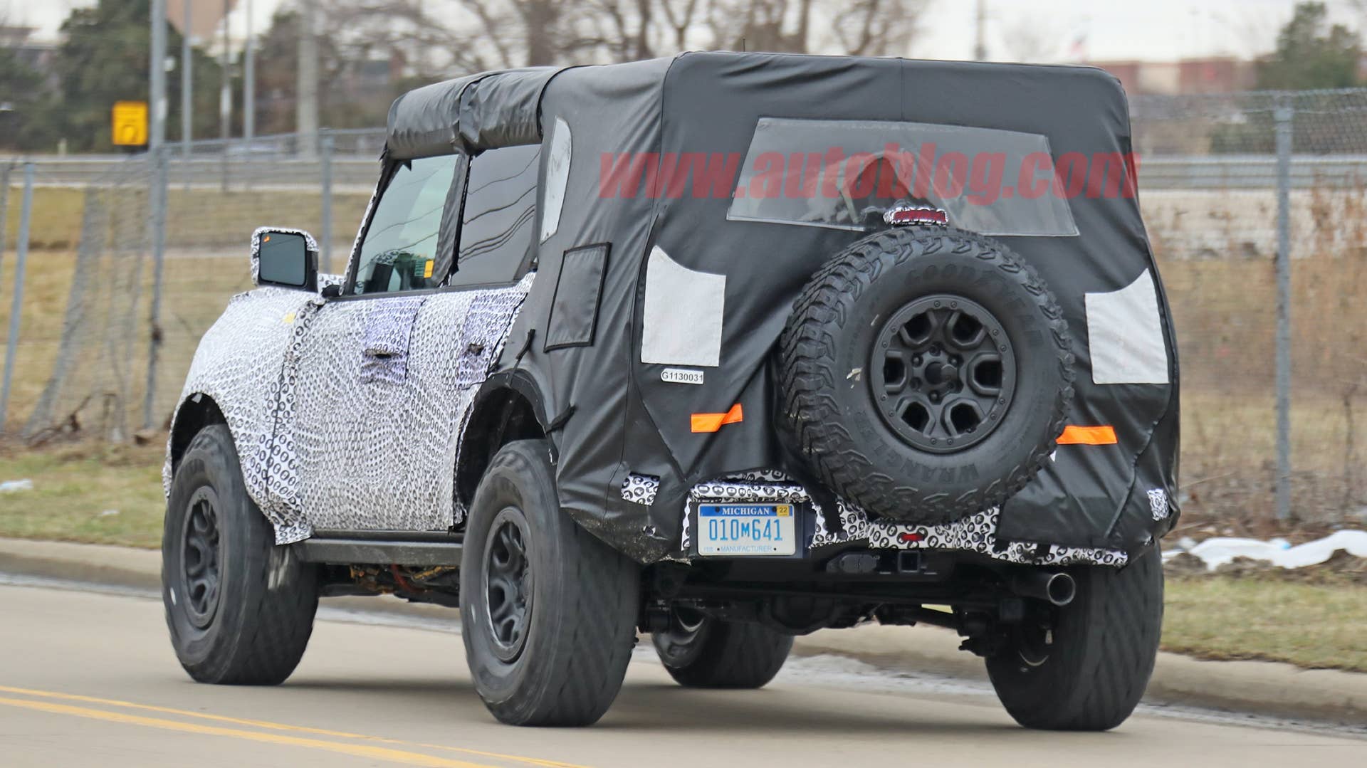 2021 Ford Bronco spy photo