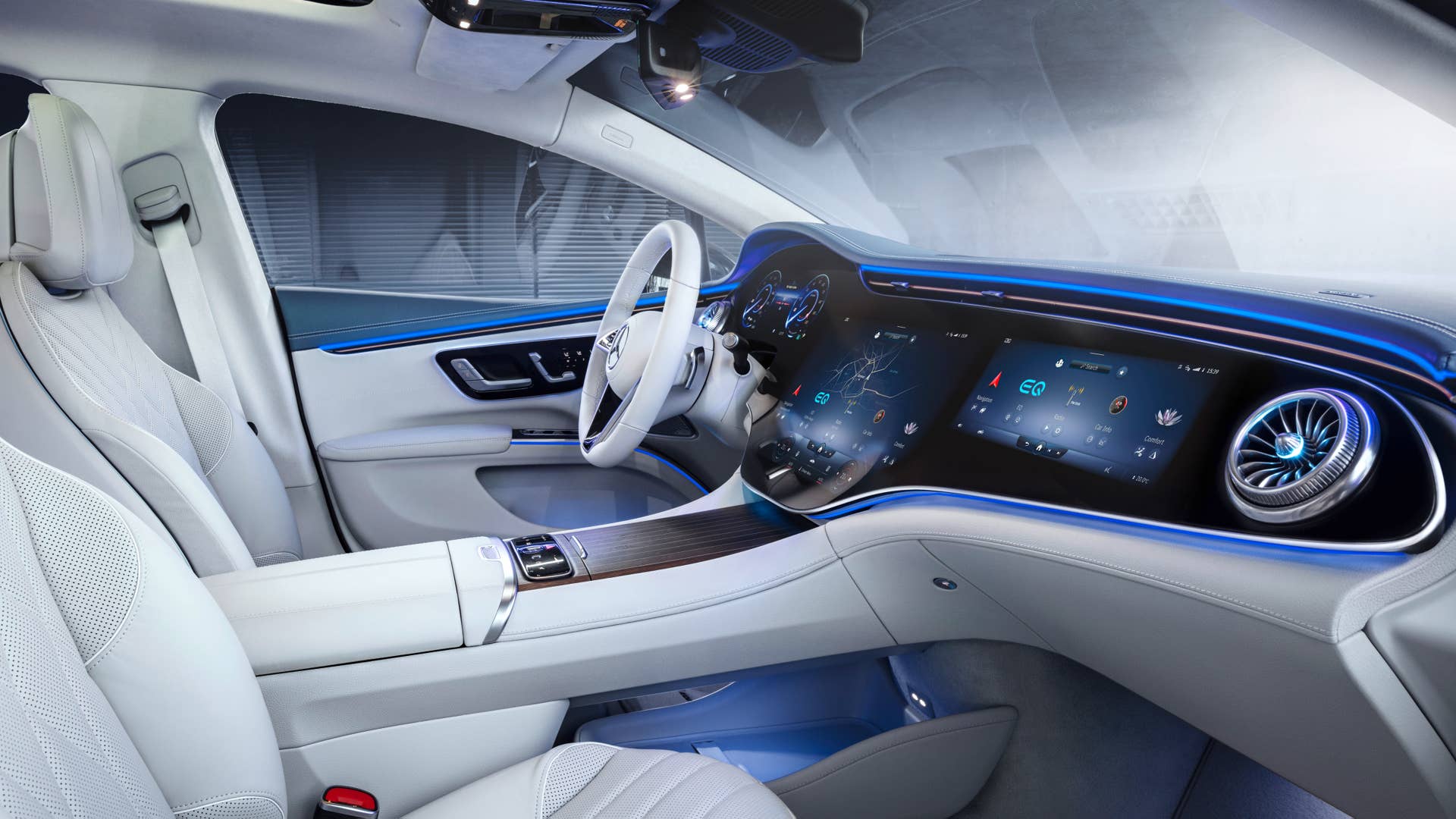 Mercedes-EQ, EQS, Interieur, MBUX Hyperscreen // Mercedes-EQ, EQS, Interior, MBUX Hyperscreen