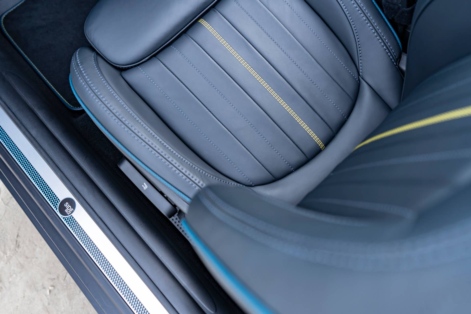 Resurrecting a name for an appearance package from 2007, the Mini Convertible Sidewalk pairs exclusive Deep Laguna Metallic with special wheels and Mini Yours interior options.