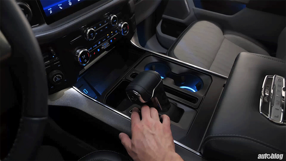 2021 Ford F-150 center console table