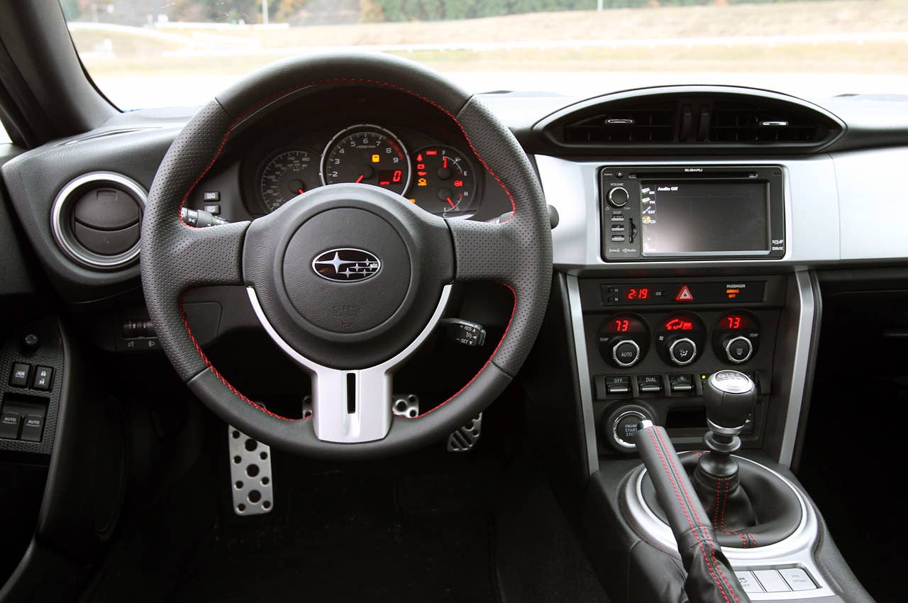 2013 Subaru BRZ interior