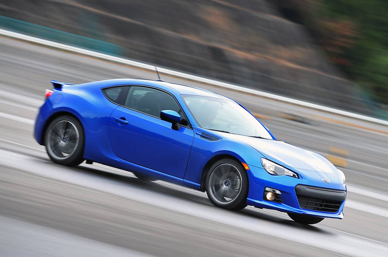 2013 Subaru BRZ driving