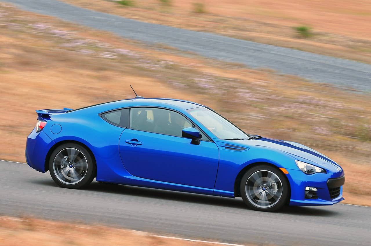 2013 Subaru BRZ driving