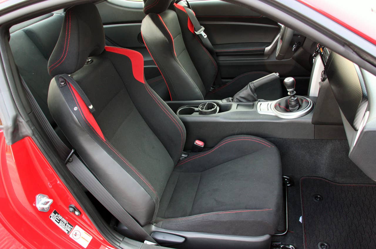 2013 Scion FR-S front seats