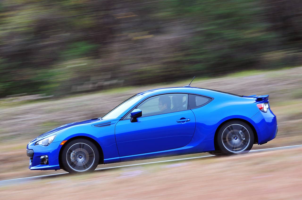 2013 Subaru BRZ driving