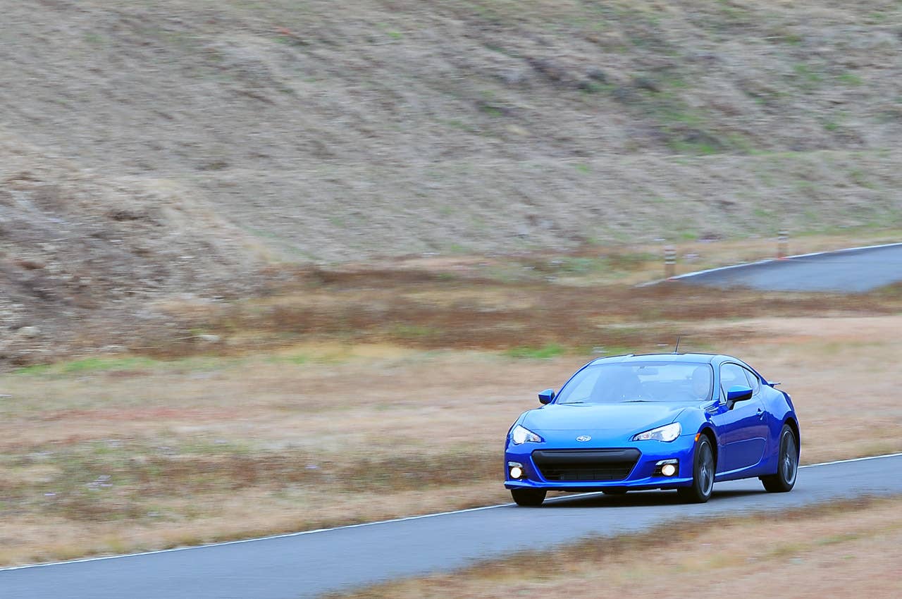 2013 Subaru BRZ driving