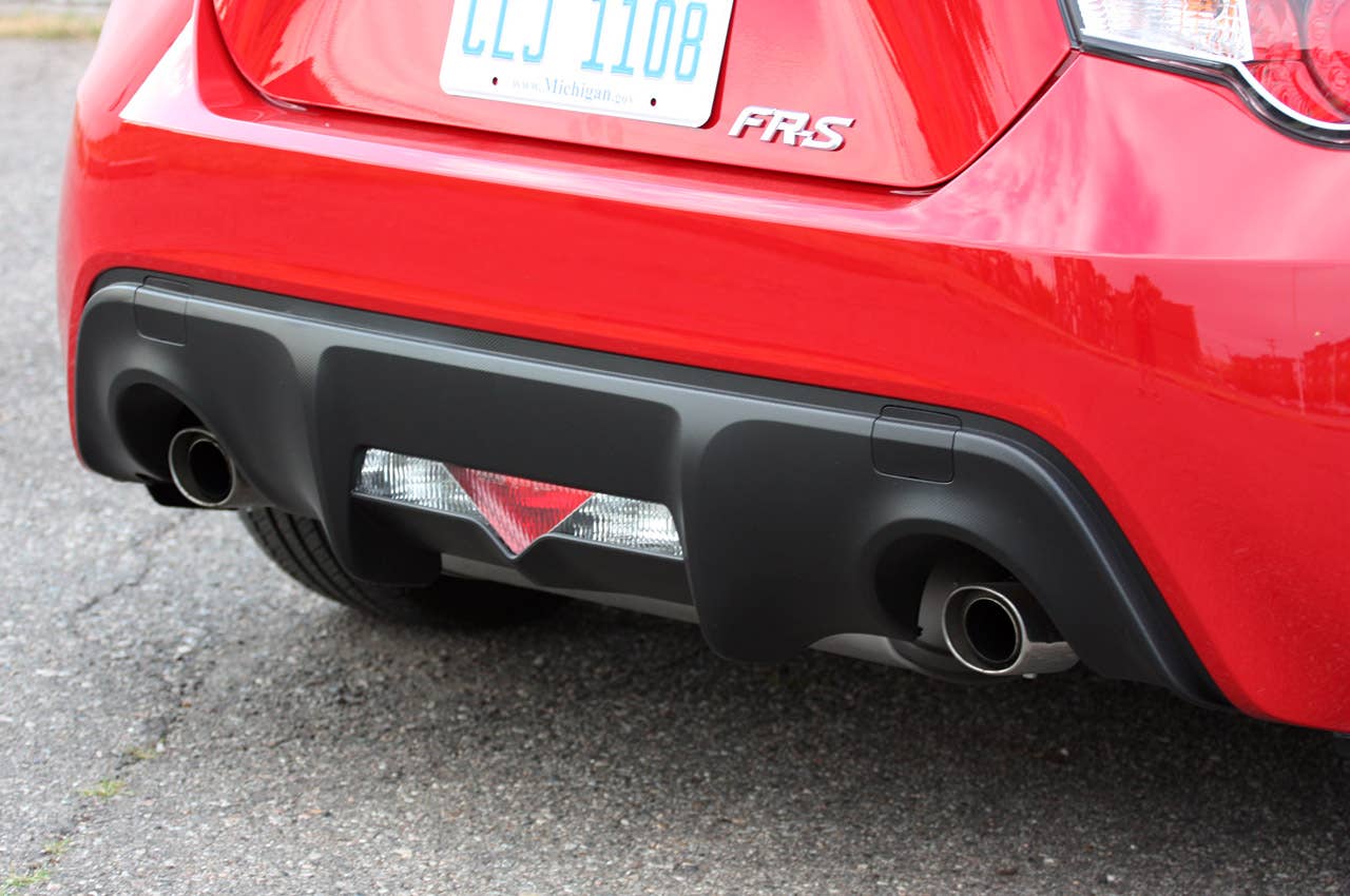 2013 Scion FR-S rear diffuser