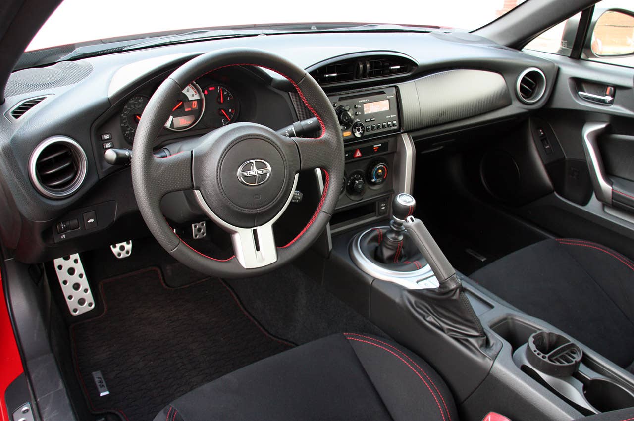 2013 Scion FR-S interior