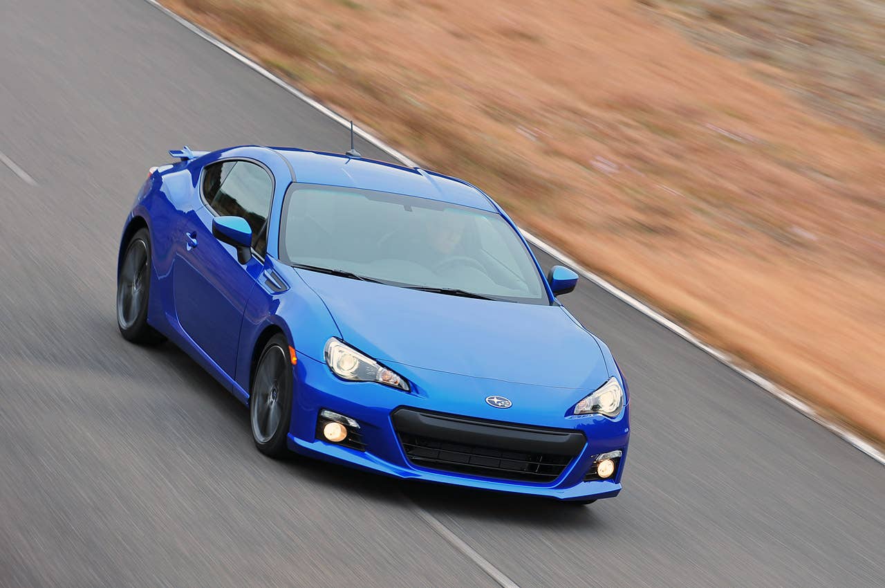 2013 Subaru BRZ driving