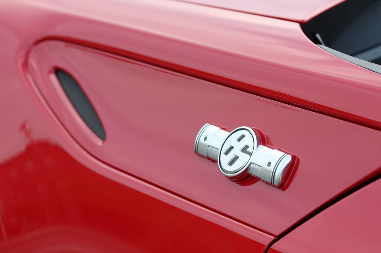 2013 Scion FR-S badge