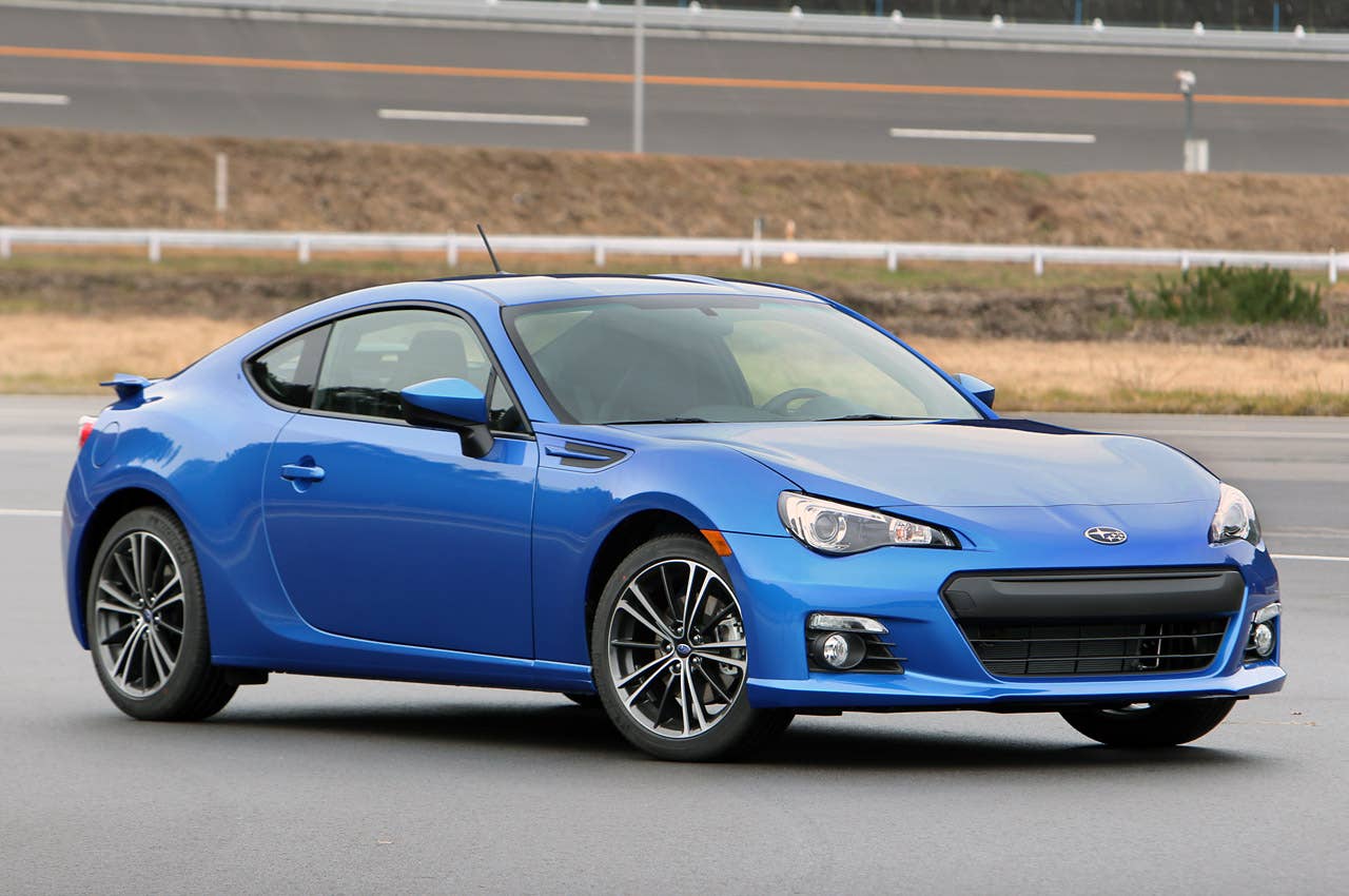 2013 Subaru BRZ front 3/4 view