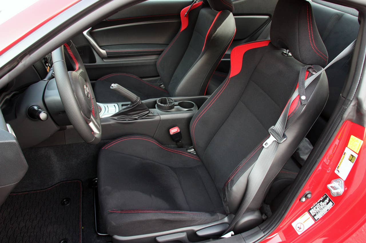 2013 Scion FR-S front seats