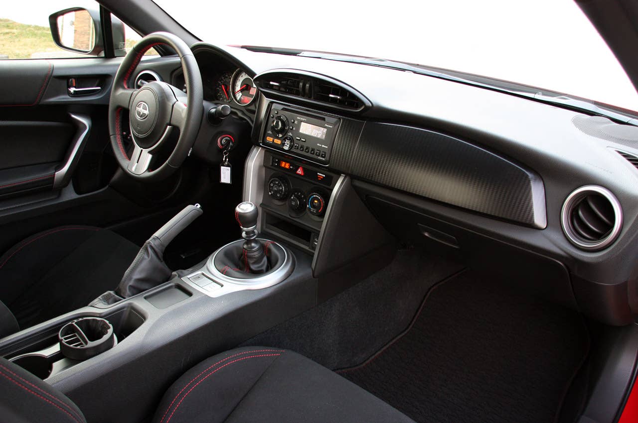 2013 Scion FR-S interior