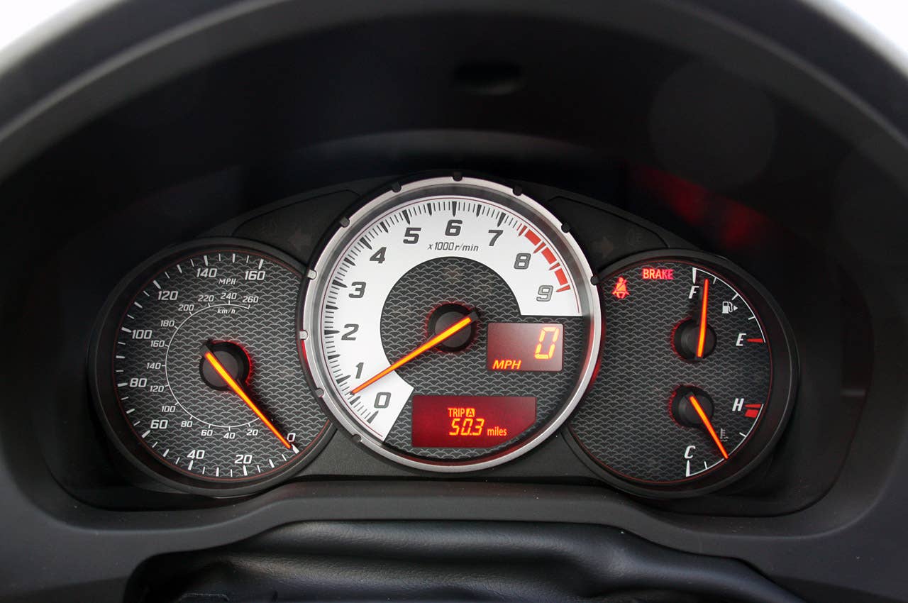 2013 Scion FR-S gauges
