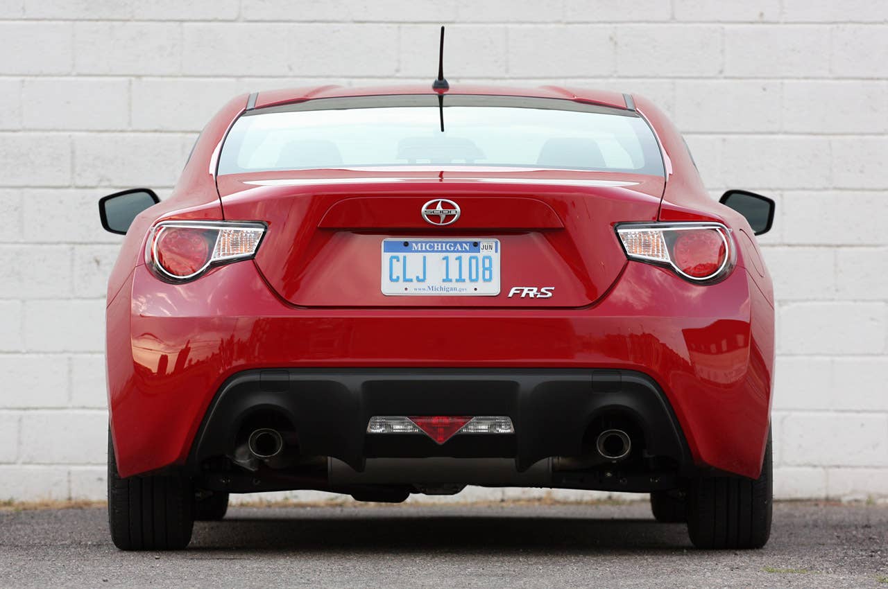 2013 Scion FR-S rear view