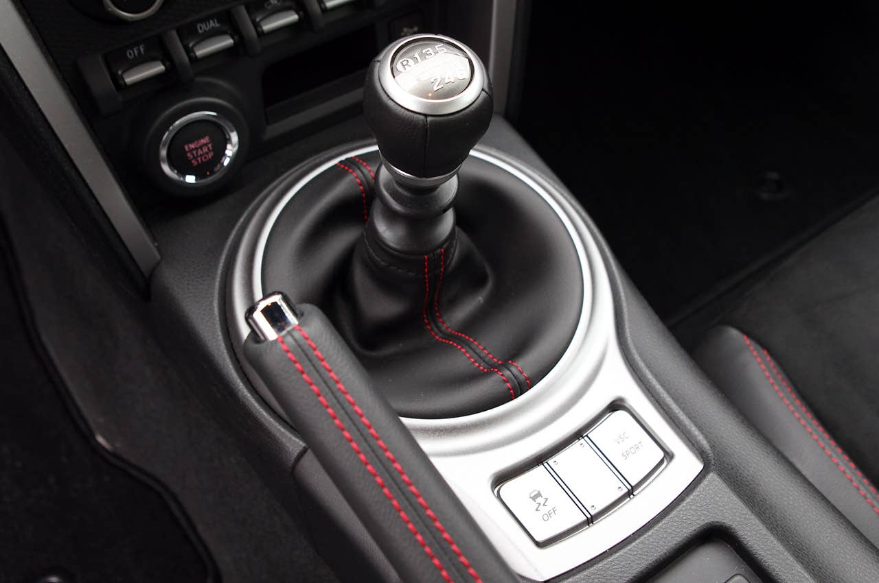2013 Subaru BRZ shifter
