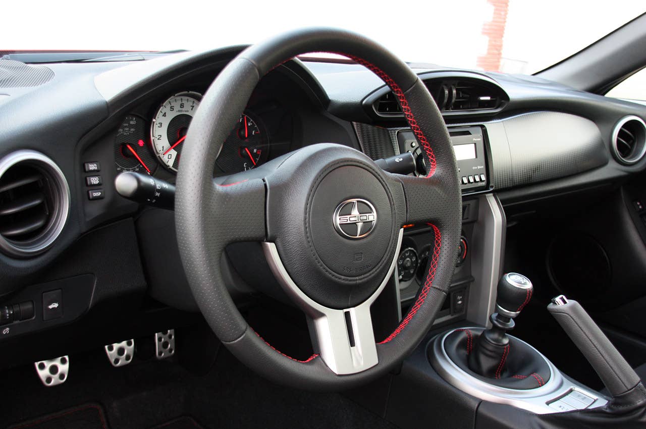 2013 Scion FR-S steering wheel