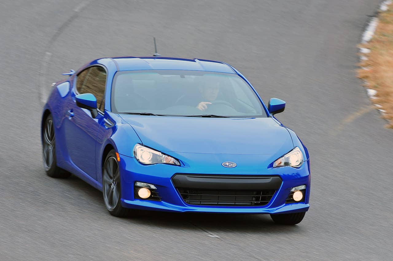2013 Subaru BRZ driving