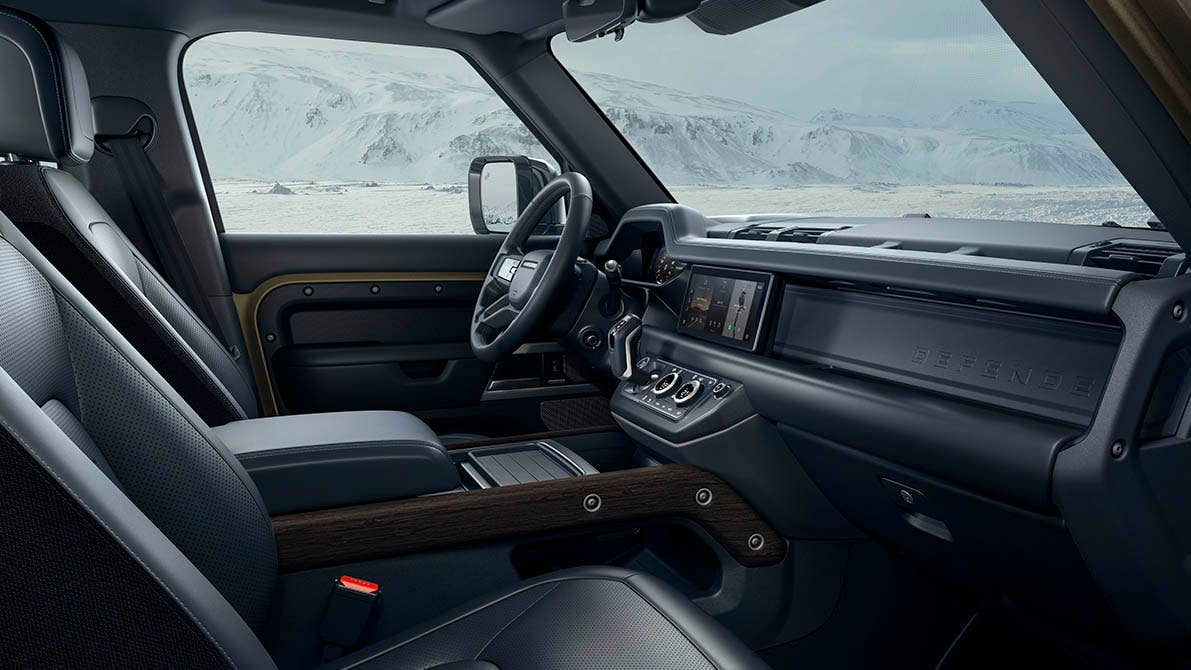 2020 Land Rover Defender interior