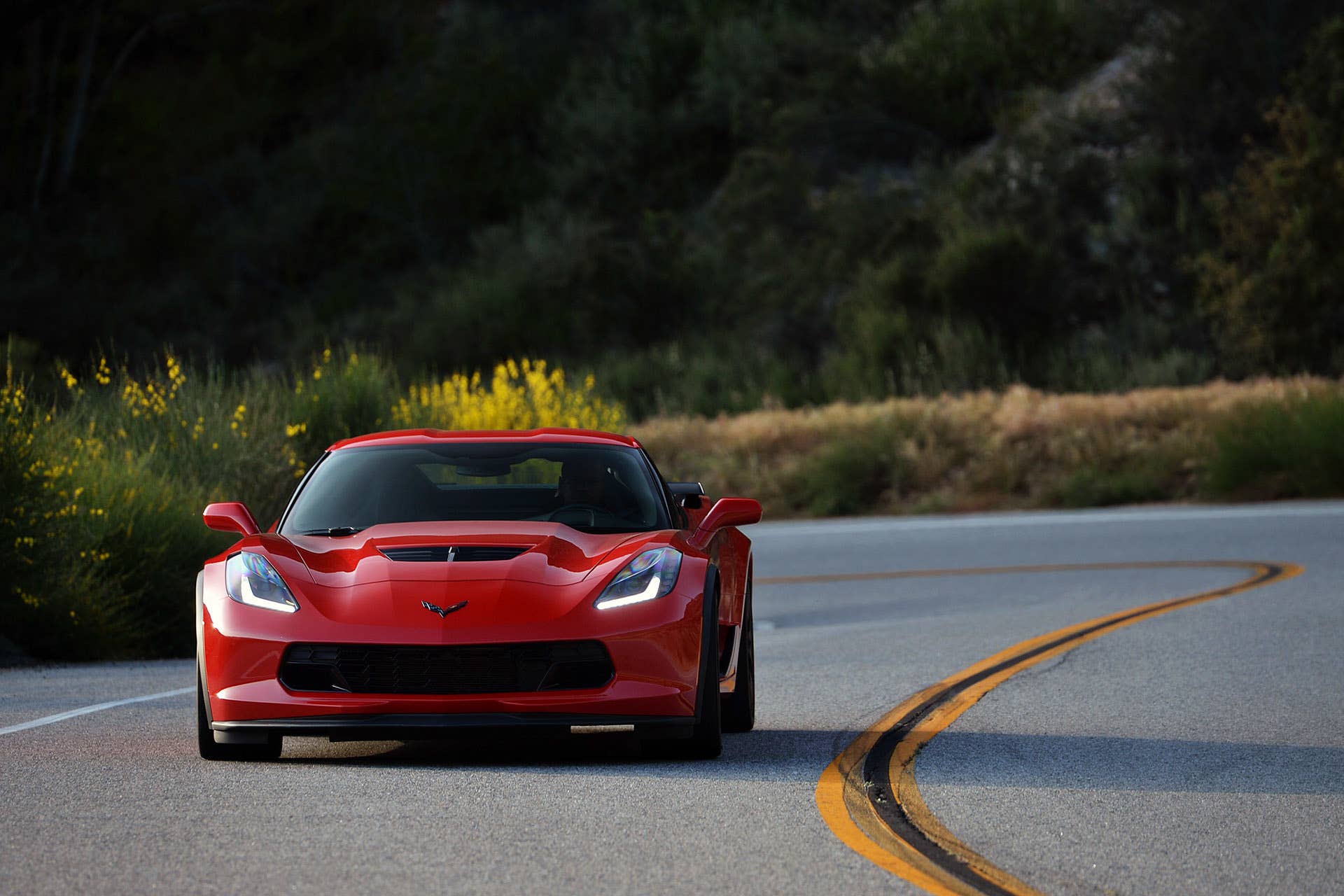2015 Chevrolet Corvette Z06 driving
