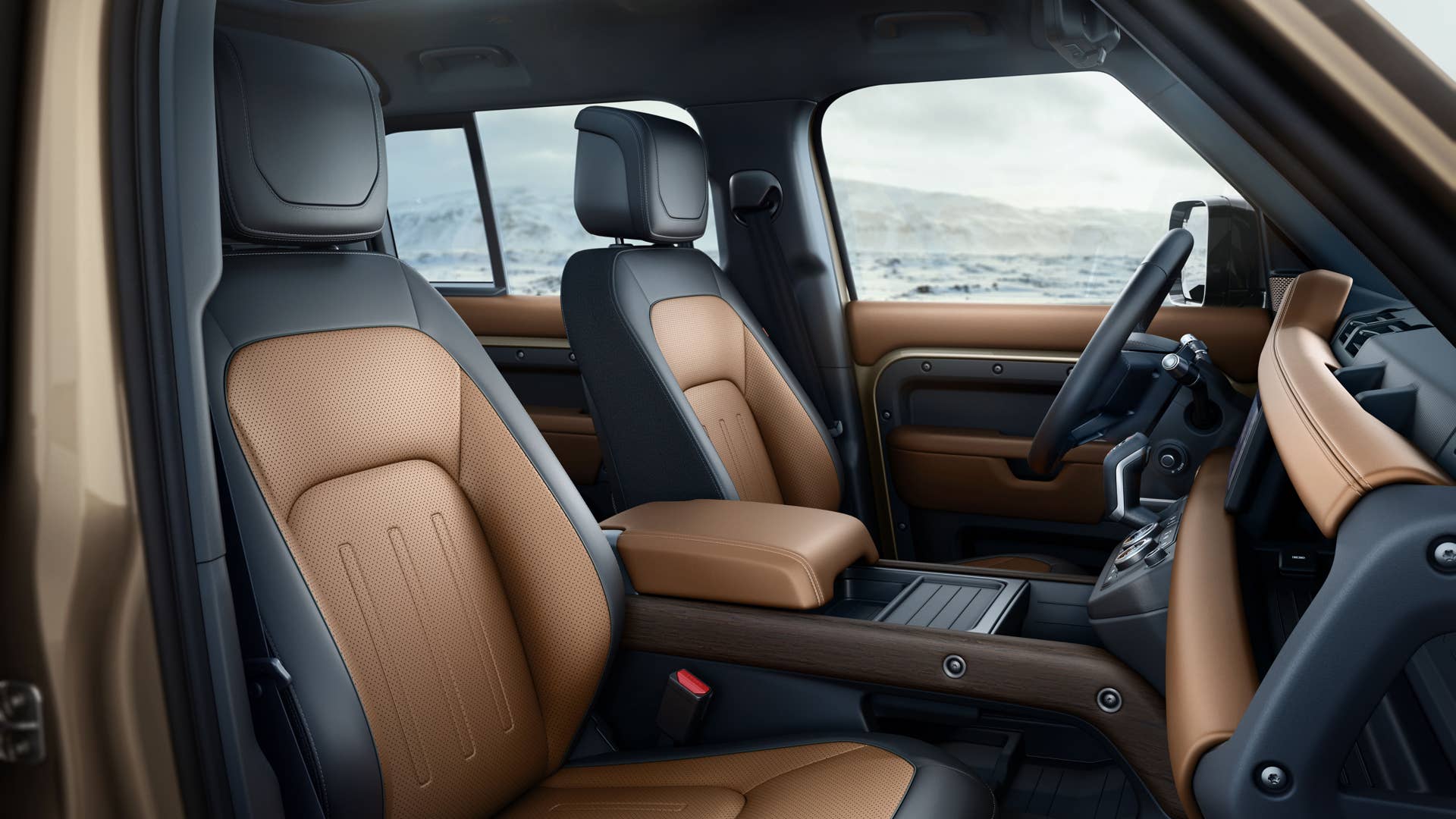 2020 Land Rover Defender interior