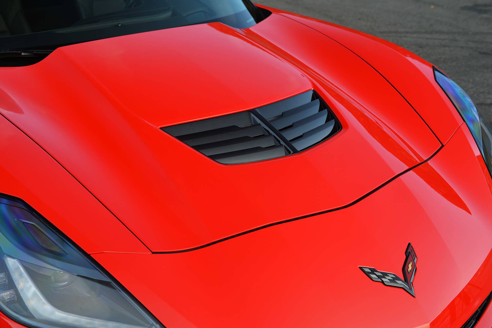 2015 Chevrolet Corvette Z06 hood