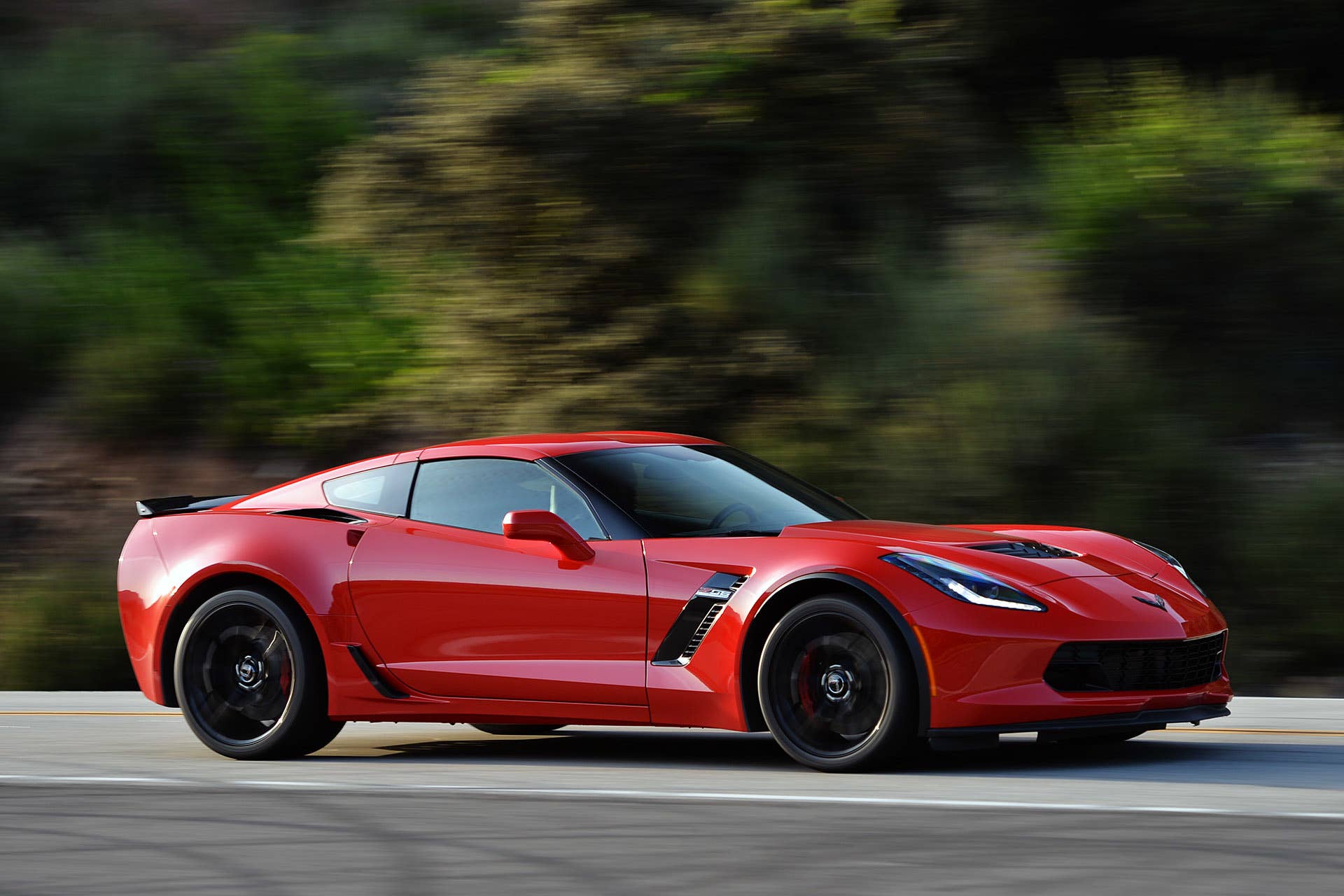 2015 Chevrolet Corvette Z06 driving