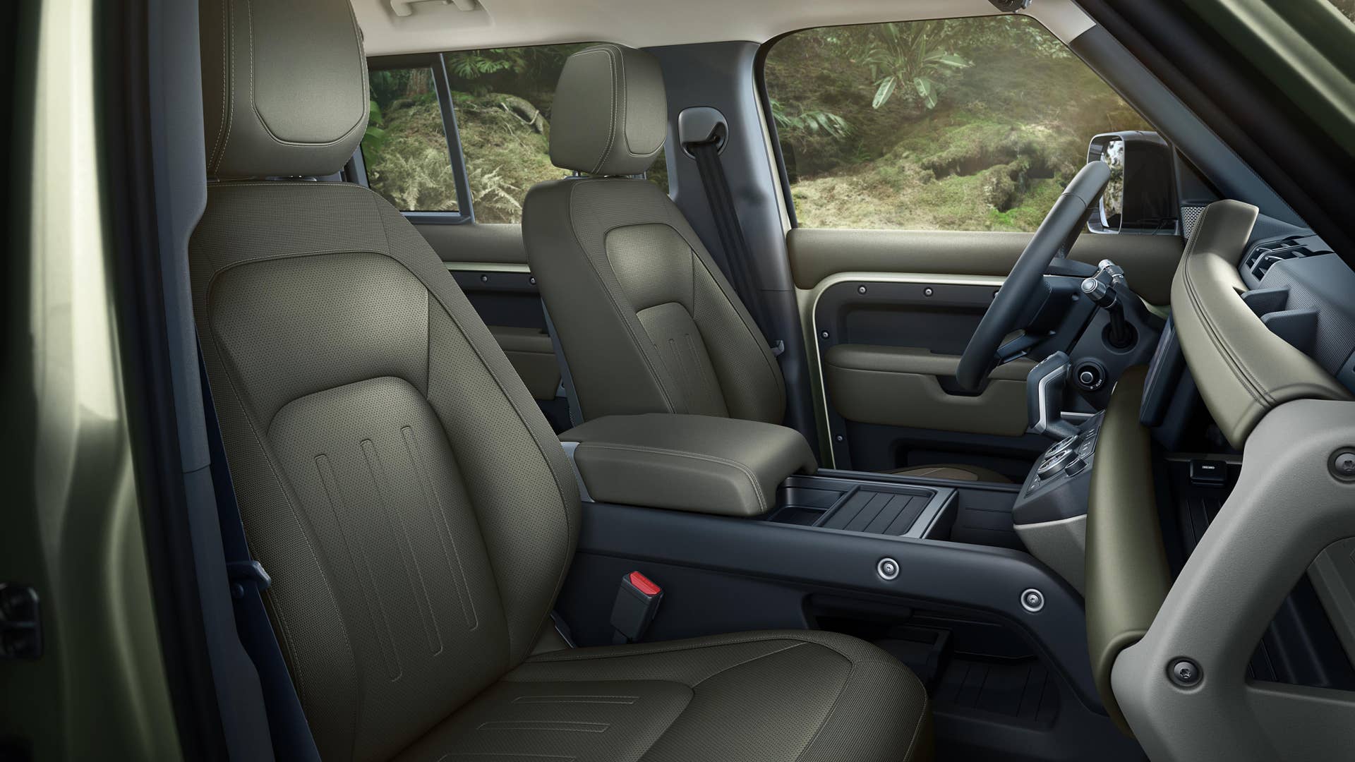 2020 Land Rover Defender interior