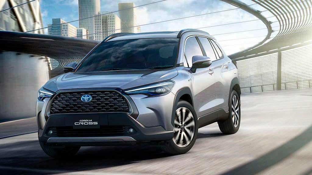Corolla meets SUV with the Corolla Cross, launched in Thailand today and expected to roll out to markets around the world.