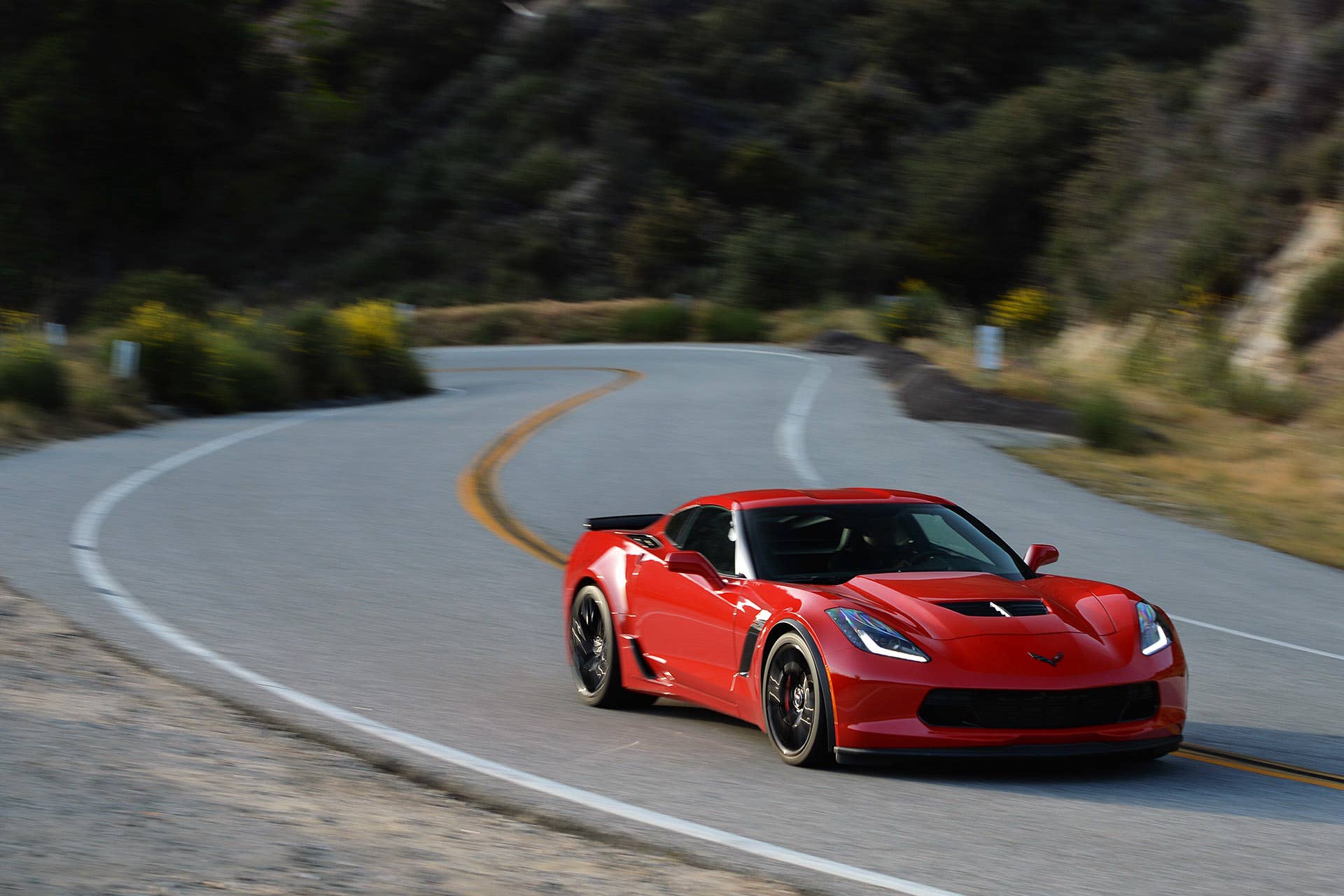 2015 Chevrolet Corvette Z06 driving