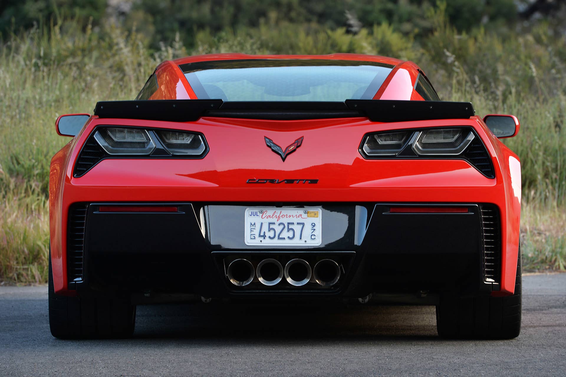 2015 Chevrolet Corvette Z06 rear view