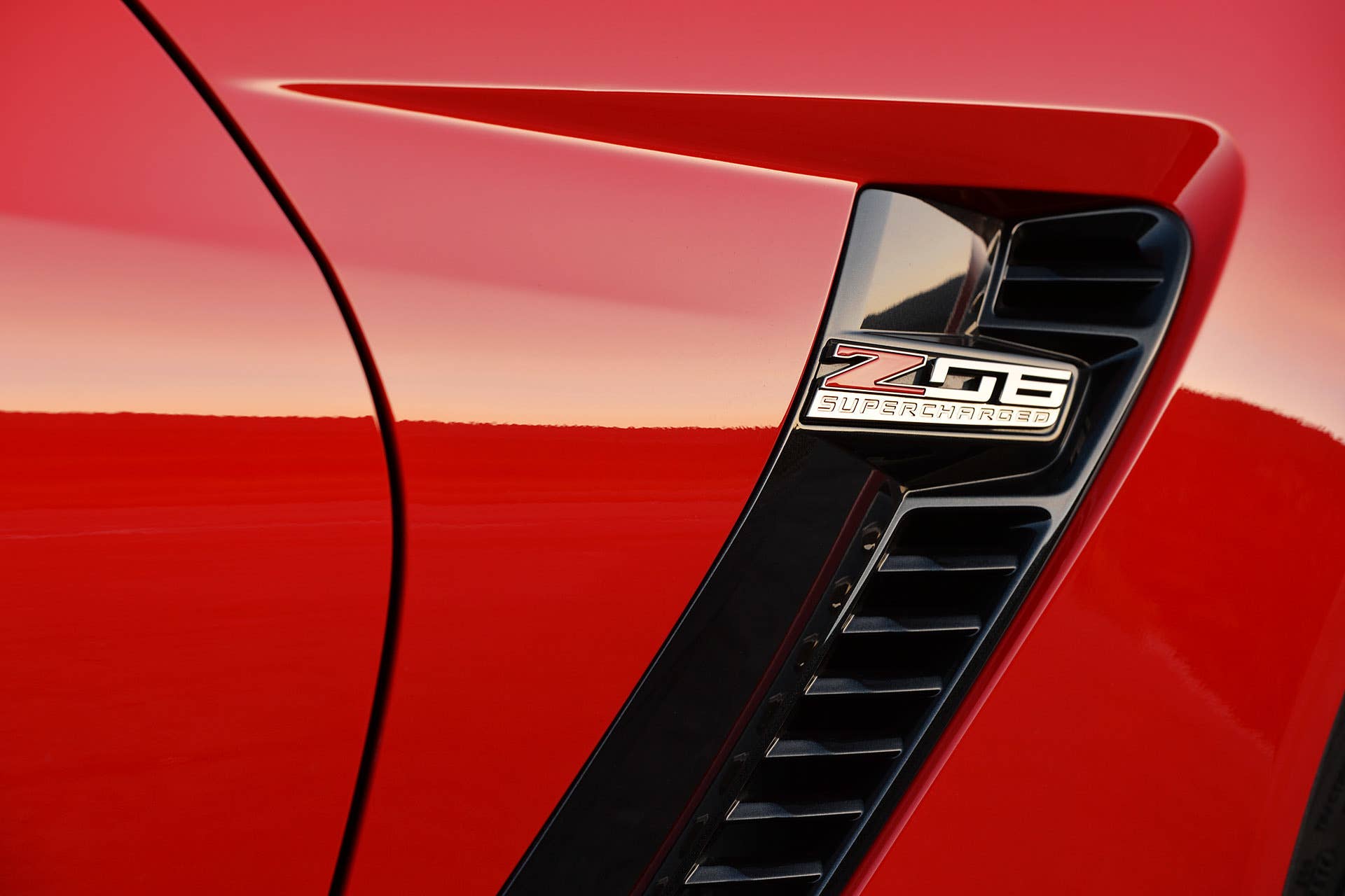 2015 Chevrolet Corvette Z06 side vent