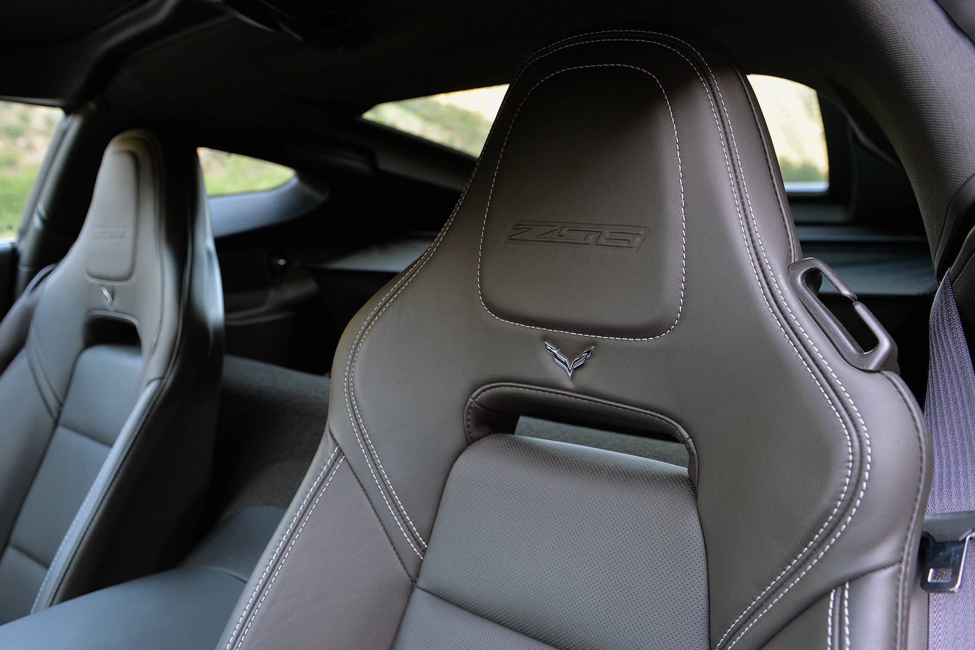 2015 Chevrolet Corvette Z06 seats