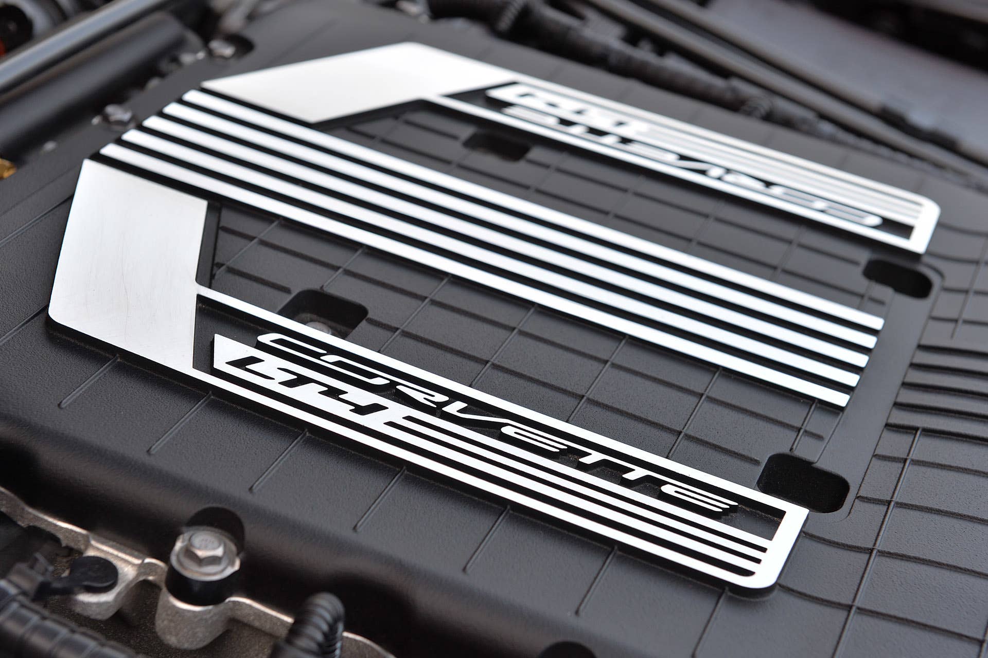 2015 Chevrolet Corvette Z06 engine detail